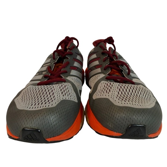 Adidas Supernova ST Mens Running Shoes Grey Orange Burgundy Sneaker Size 14 main image 6